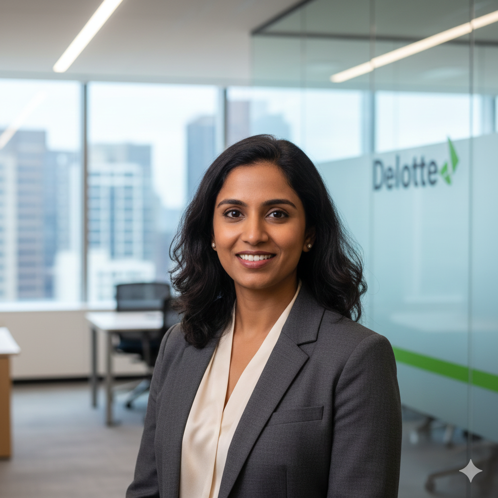 Priya from Deloitte